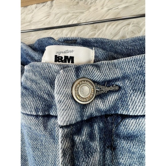 I & M Jeans Signature Women’s Size 9 Regular Stretch Skinny Distressed Ripped - Picture 6 of 16